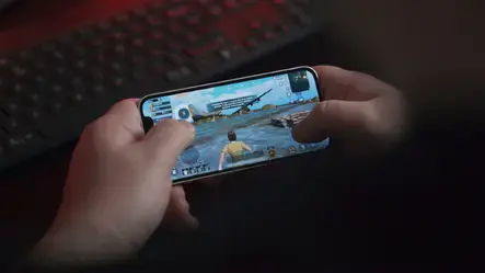 person holding black Samsung Android smartphone